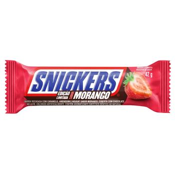 Батончик Snickers Клубника 42г - купить, цены на NOVUS - фото 1