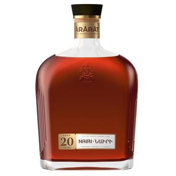 Ararat Nairi 20 Yrs Cognac 40% 0.5l