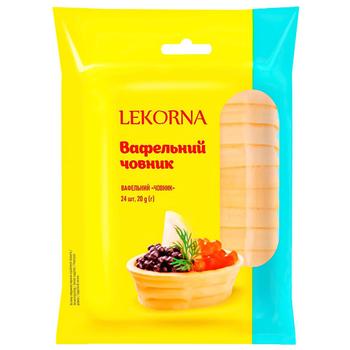 Вафельне лукошко Lekorna 24шт 20г