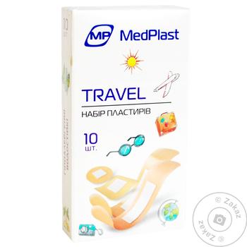 Пластир MedPlast Travel 10шт - купити, ціни на КОСМОС - фото 1