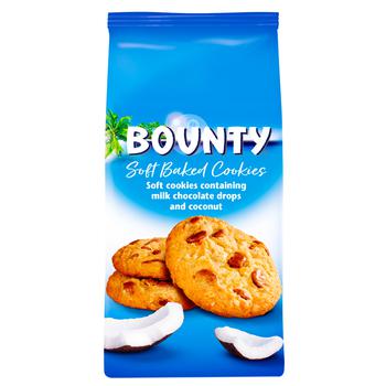 Печенье Bounty Кокос и кусочки шоколада 180г - купить, цены на КОСМОС - фото 2