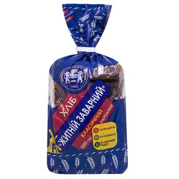 Kulinichi Classic Rye Bread 500g - buy, prices for Chudo Market - photo 1