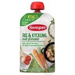 Puree Semper rice with chicken for children from 8 months 120g