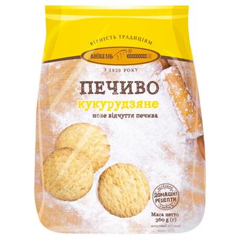 Kyivkhlib Corn Cookies 360g - buy, prices for ULTRAMARKET - photo 1