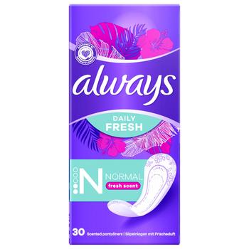 Прокладки щоденні Always Daily Fresh Normal Fresh Scent 30шт - купити, ціни на Торба - фото 1