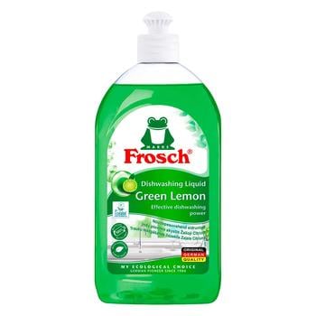 Frosch Green Lemon Dishwashing Detergent 500ml - buy, prices for Supermarket "Kharkiv" - photo 2