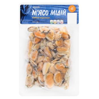 Novus Boiled Frozen Mussles 500g - buy, prices for NOVUS - photo 1
