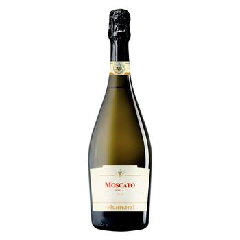 Flli. Aliberti Moscato Spumante White Sweet Sparkling Wine 6.5% 0.75l - buy, prices for Auchan - photo 1