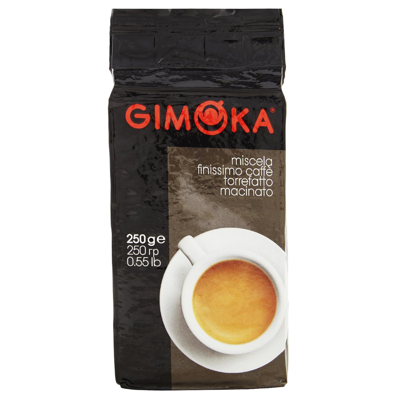 

Кофе Gimoka Black 40% арабика 60% робуста молотый 250г