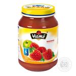 Puree Hame Raspberry for 5+ month old babies 190g