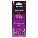 Winso Exclusive Card Purple Car Air Freshener