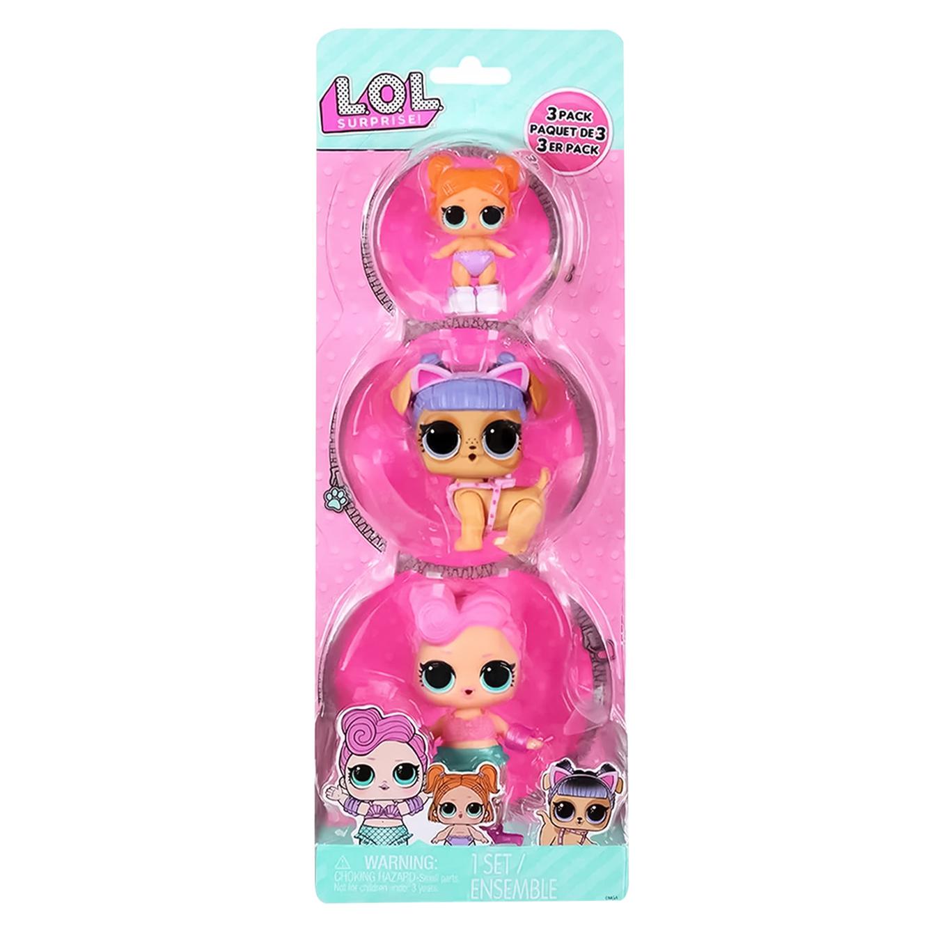 L.O.L. Surprise OPP Tot Pet Lil Sis Waves Kansas K9 Lil Beats Game Figurine Set compare prices in supermarkets near you