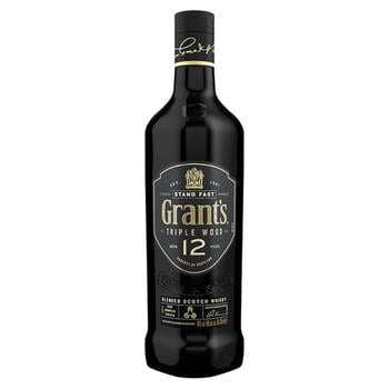 Виски Grant's 12 лет 40% 0,75л - купить, цены на МегаМаркет - фото 1