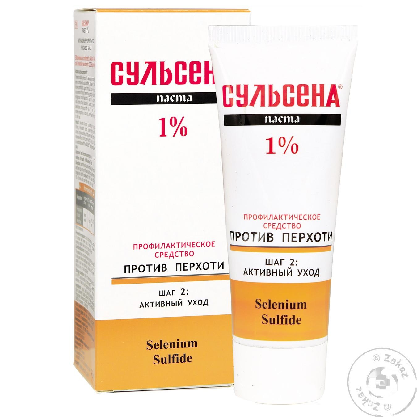 

Паста от перхоти Сульсена 1% 75мл