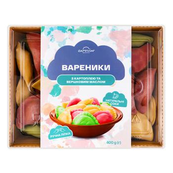 Damplinh Colored Vareniki with Potatoes and Butter 400g - buy, prices for COSMOS - photo 1