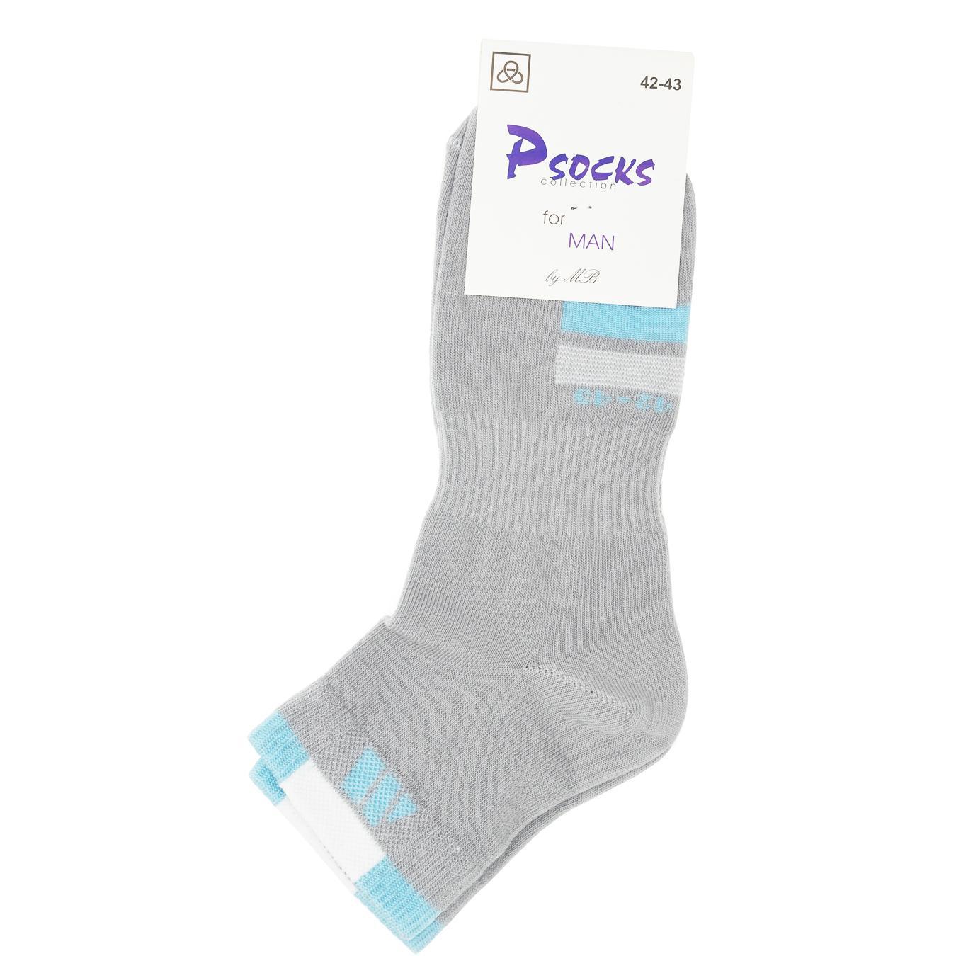 

Носки мужские Psocks спорт серые 40-41р