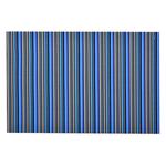 Blue Stripes Plastic Playmat on Table 45x30cm