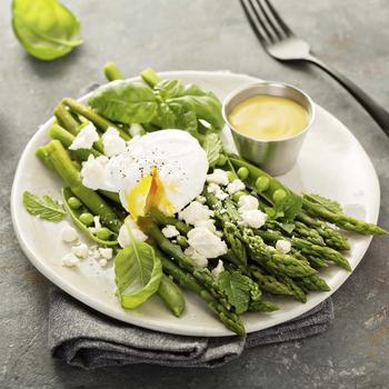 Asparagus Salad with Peas And Eggs