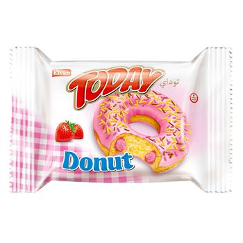 Elvan Today Strawberry Donut 50g - buy, prices for Tavria V - photo 1