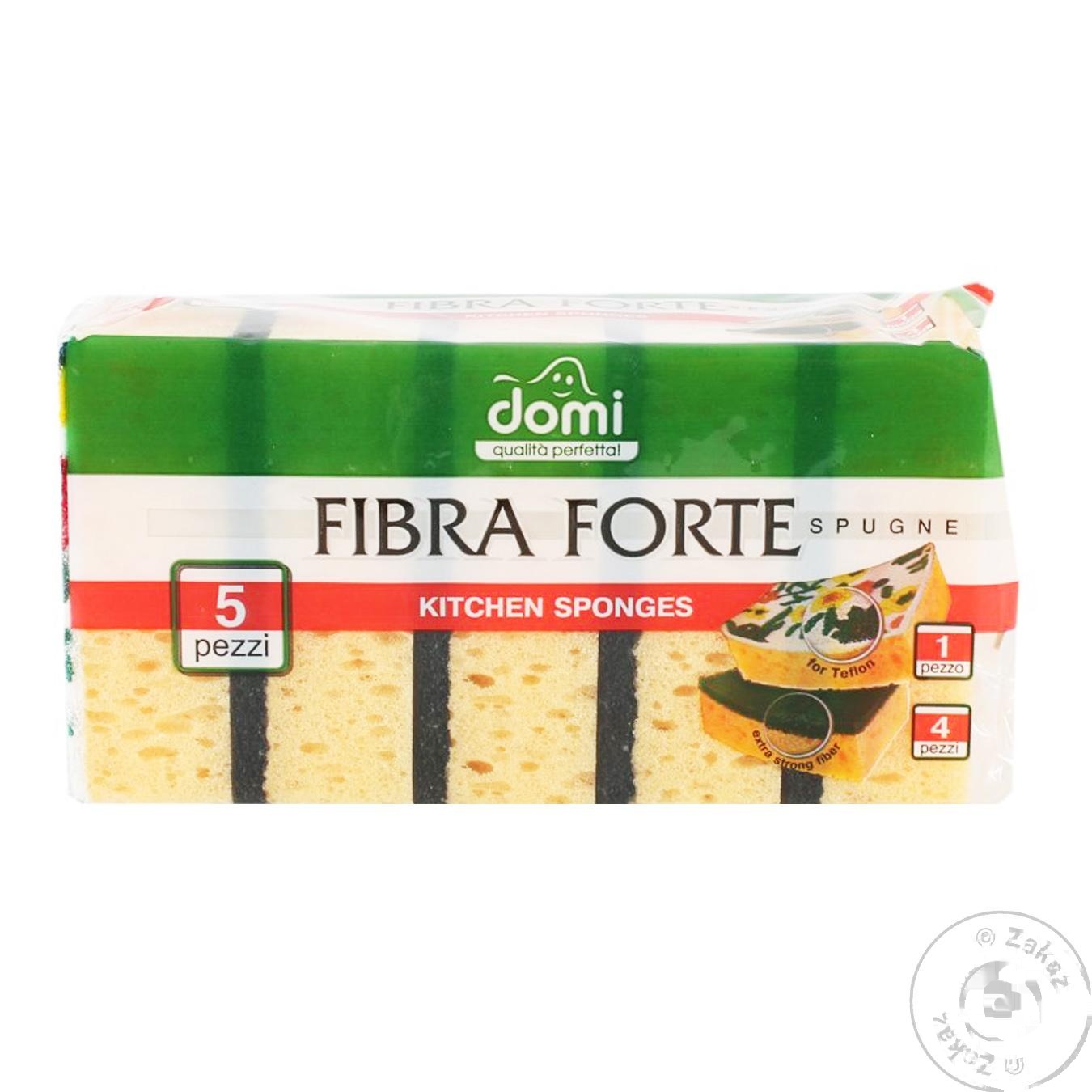 

Губки кухонные Domi 5шт