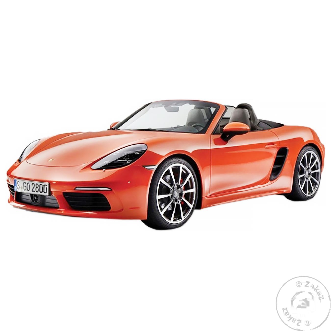 

Игрушка автомодель Bburago porsche 718 boxster 1:32