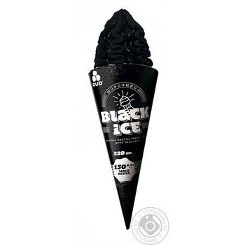 Морозиво Рудь Ріжок Black Ice 150г купити, ціни на МегаМаркет - фото 2