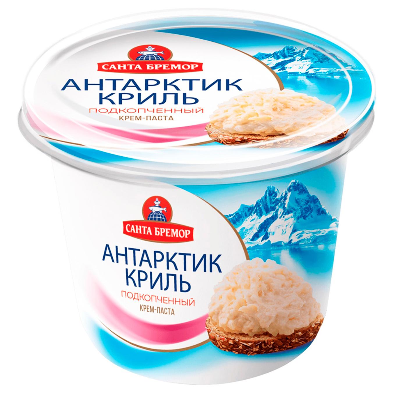 

Паста с антарктическим крилем Санта Бремор Антарктик-Криль подкопченный 150г
