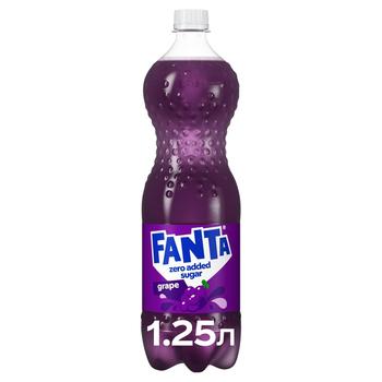 Fanta Grape Sugar-free Carbonated Drink 1.25l - buy, prices for METRO - photo 2