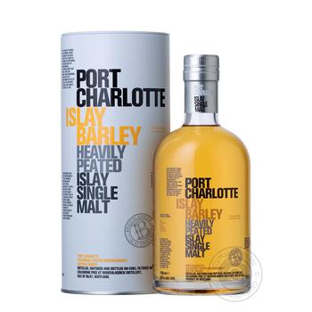 Віскі Bruichladdich Port Charlotte Islay Barley 0,7л х3 купить, цены на МегаМаркет - фото 1