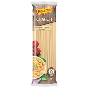 Rollton Spaghetti Pasta 400g - buy, prices for - photo 1