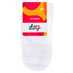 Left&Right Classic Women's Socks s.36-38 White