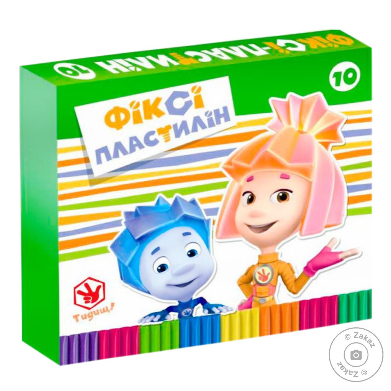

Пластилин Мицар Фиксики 10 цветов