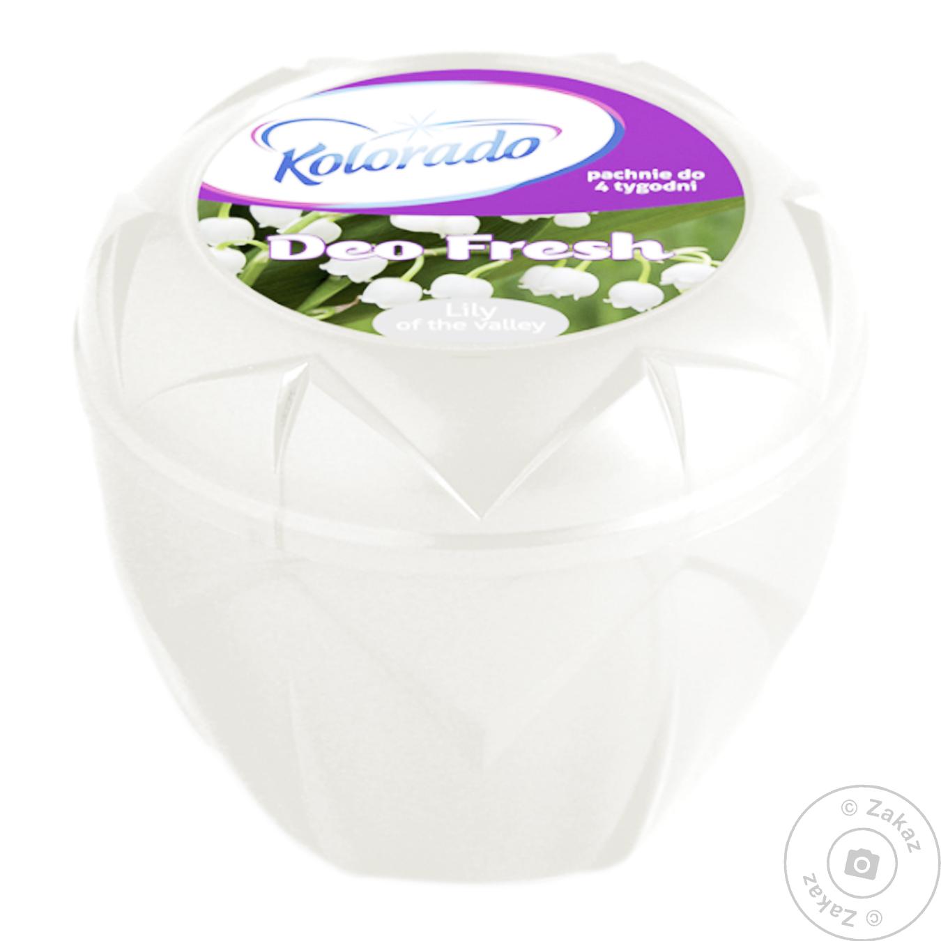 

Освіж. повітря Kolorado Deo Fresh гелевий 150 г Конвалія