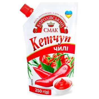 Кетчуп Королевский Вкус Чили 250г