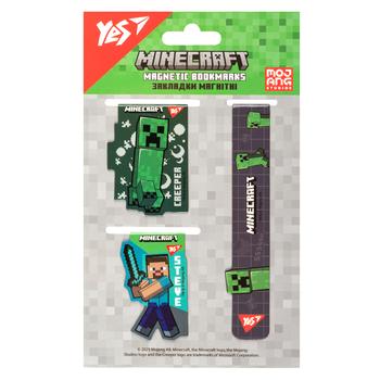 Закладки магнітні Yes Minecraft Boom 3шт - купити, ціни на - фото 4