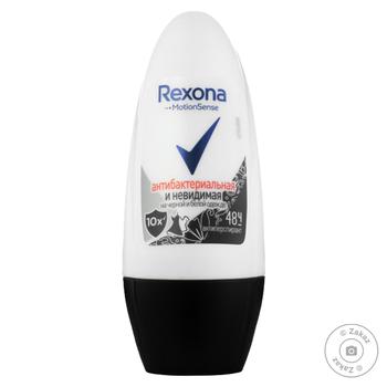 Антиперспірант Rexona Motionsense Антибактеріальна кульковий 50мл - купити, ціни на - фото 1