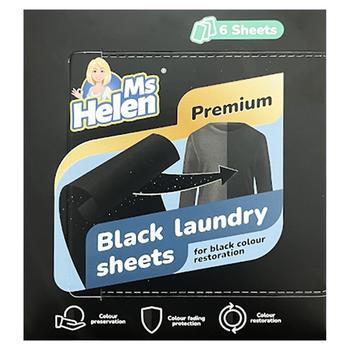 Ms Helen Laundry Sheets for Black Colour Restoration 6pcs - buy, prices for NOVUS - photo 1