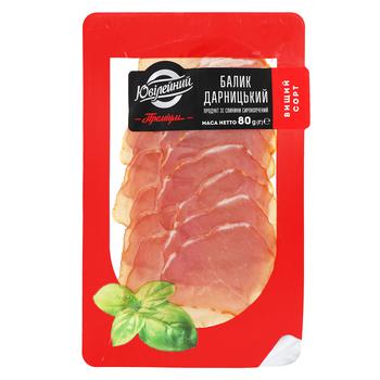 Yuvileinyi Darnetskyi Premium Raw Smoked Balyk 80g - buy, prices for Auchan - photo 1