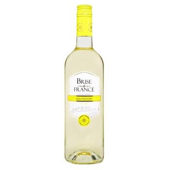 Вино Brise de France Sauvignon біле сухе 12% 0,75л