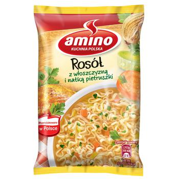 Локшина Amino зі смаком курки 59г - купити, ціни на Auchan - фото 1