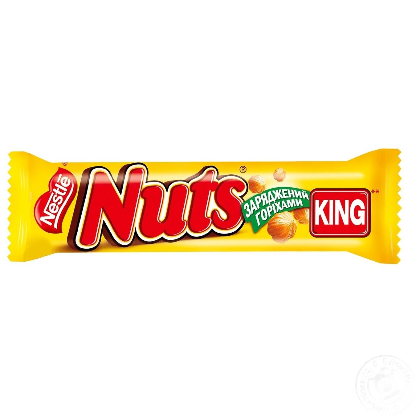 

Батончик NESTLÉ® NUTS® King size шоколадный 60г