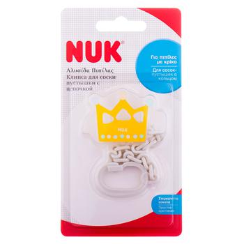 Nuk New Clip with Pacifier Chain - buy, prices for - photo 2