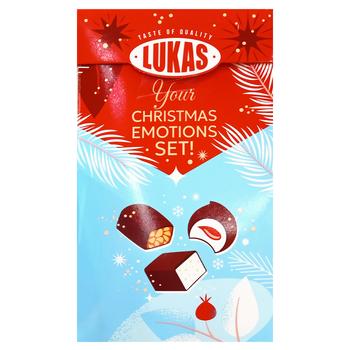 Lukas Your Set of Christmas Emotions Christmas Sweets Set 500g