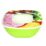 Polymerbit Spring Plastic Bowl with Lid 1.5l