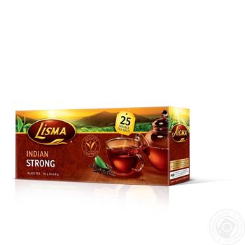 Lisma Indian Strong black tea 25*1.8g - buy, prices for MegaMarket - photo 2