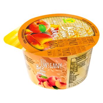 Bez deka mleka Oatmeal Dessert with Peach 21% 180g