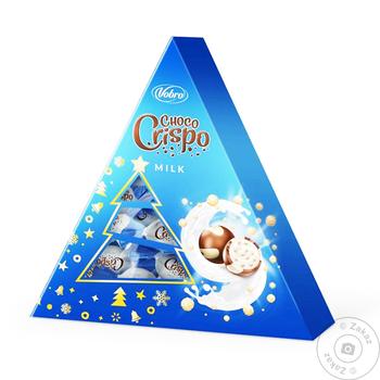 Цукерки Vobro Choco Crispy 112г в асортименті - купити, ціни на Восторг - фото 2