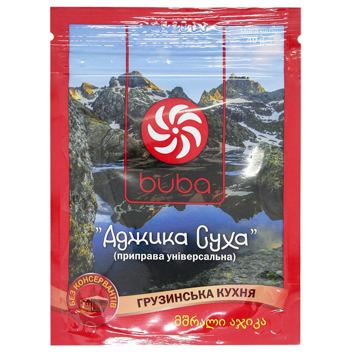 

Приправа Buba Аджика сухая универсальная 40г