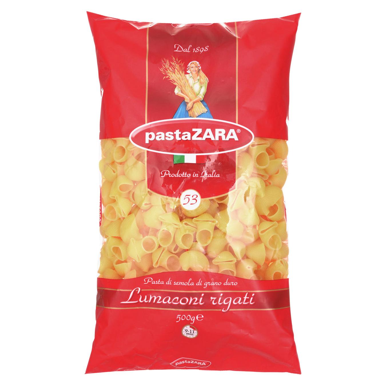 

Макароны Pasta Zara Lumaconi Rigati 053 500г