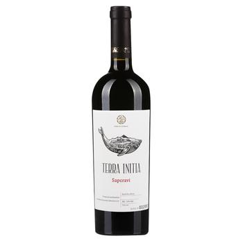 Terra Initia Saperavi Red Dry Wine 13% 0.75l
